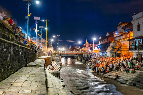 Busstur med sightseeing i Katmandu (5 sevärdheter)