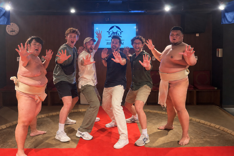 Tokyo Shinjuku Kabukicho: Live Sumo Show with Drink & Photo Evening Show