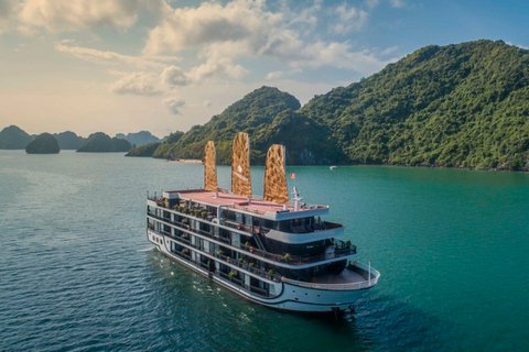 Hanoi: 2-Day Halong &amp; Lan Ha Bay 5-Star Cruise with Balcony