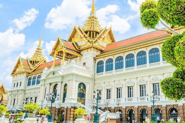 Grand Palace, Temples, Canal Private Tour [Optional Luxury] Private tour in English with Standard Vehicle
