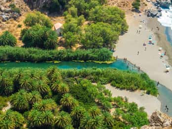Privétour: Botanische tuin - Spili - Preveli - Plakias