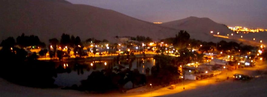 de Huacachina : Buggy au coucher du soleil et surf des sables dans les dunes