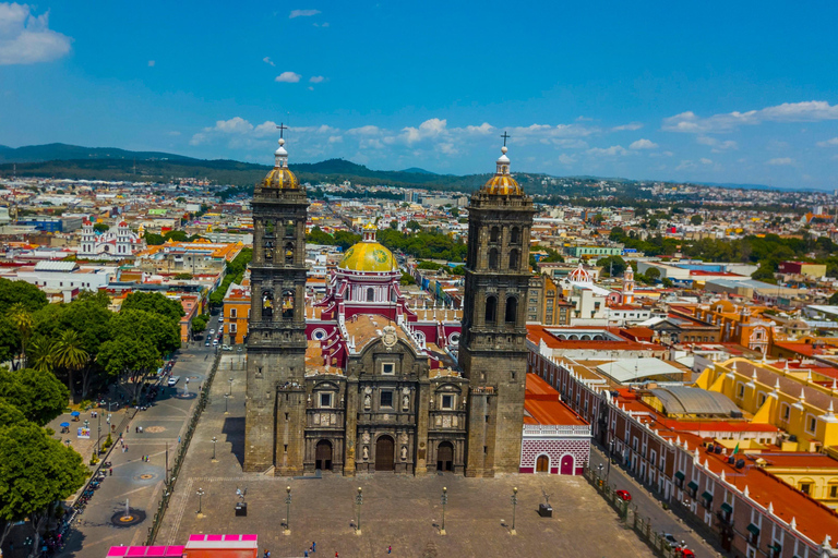 Mexico City: Discover Puebla, Cholula, and Tonantzintla on a city tour Puebla Day Trip without Lunch