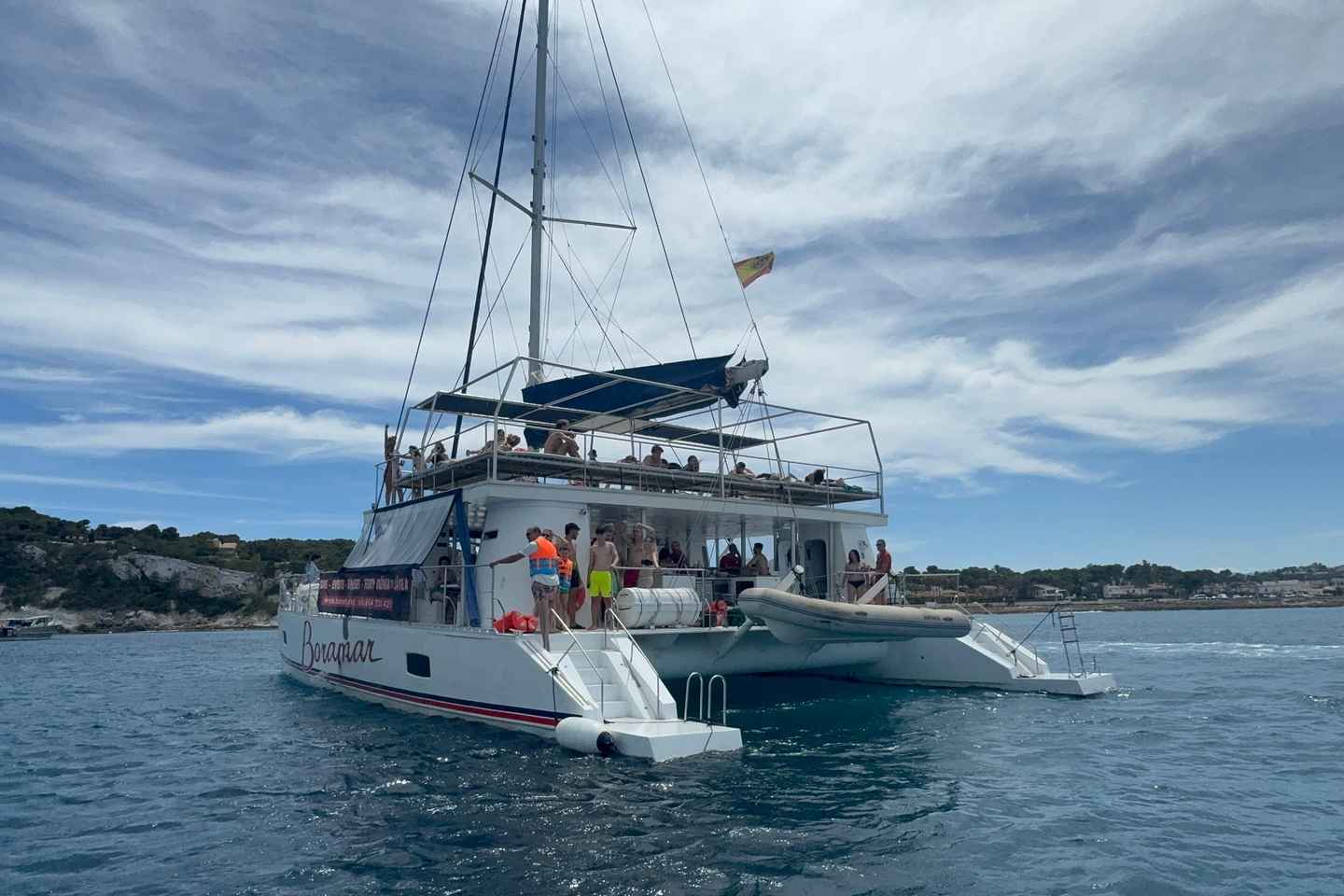 From Dénia/Jávea: Cala Blanca Boat Trip with Jet Ski & Lunch