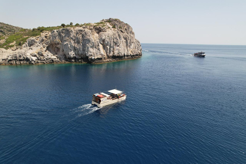 Faliraki: Cruise to Anthony Quinn Bay, Ladiko & Afandou Bay Cruise + Hotel Transfer