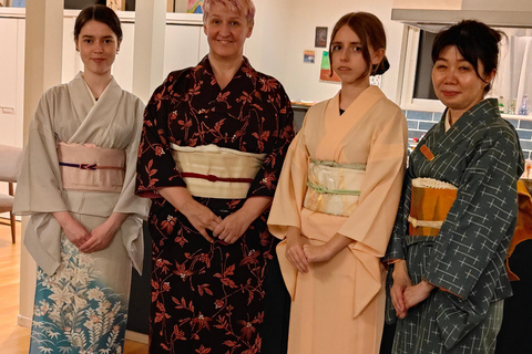 Sapporo: Matcha Tea Ceremony, Kimono, and Cooking Class