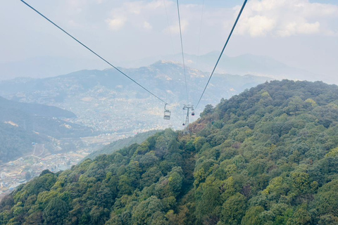 Kathmandu: Monkey Temple, Cable Car, & Paragliding Tour