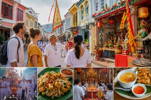 Phuket: Vegetarian Festival Walking Tour with Food Tasting