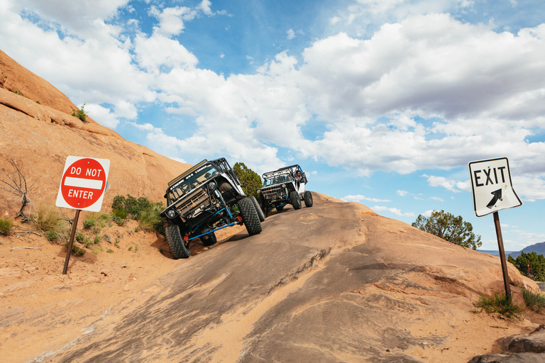 Moab: Hells Revenge Trail Off-Roading Abenteuer3-stündiges Gruppen-Off-Roading-Abenteuer