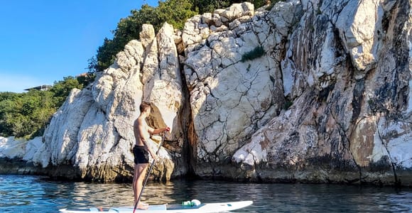 Crikvenica: SUP-Board-Verleih