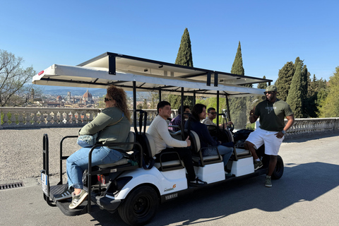 Florence Official Grand Panoramic City Tour by Golf Car