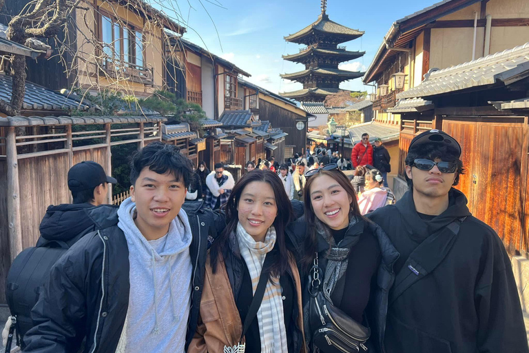 Kyoto: 1-dagars privat guidad resa med upphämtning från hotell