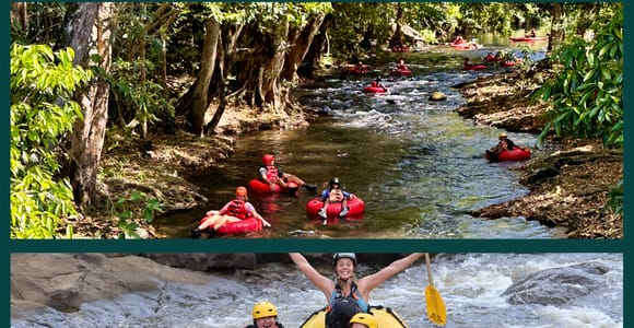 Cairns: Rainforest River Tubing & Barron River Rafting Tour