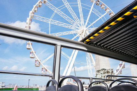 Brussels: Hop-On Hop-Off Bus Tour and Ferris Wheel Combo 2-DAY PASS