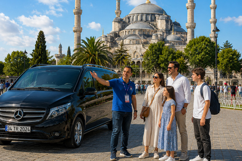 Istanbul: Private Custom Tour with Hotel Pickup & Transfers Private Tour: 8-10 Hours, Pickup & Transfers, Up to 6 Guests