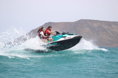 Corralejo: 40 minute jet ski tour to Lobos Island