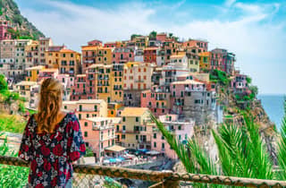Von Florenz: Tagestour in die Cinque Terre und nach Pisa