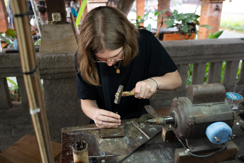 Ubud: 2-Hour Make Your Own Silver Jewellery Class