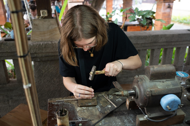 Ubud: 2-Hour Make Your Own Silver Jewellery Class