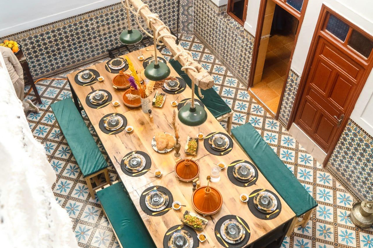 Matlagningskurs i marockansk mat med en lokal kock i Marrakech