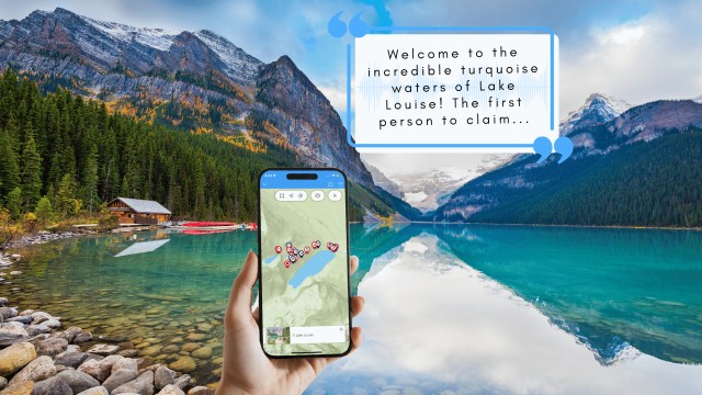 Visit Lake Agnes Tea House Trail Nature Tour with Audio Guide in Lake Louise, Alberta, Canadá