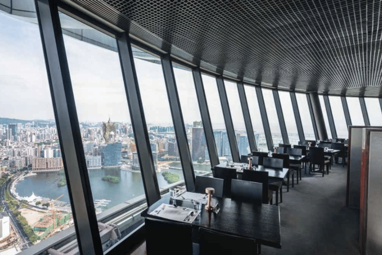 Macau: 360 Café Buffet Dining at Macau Tower with City Views 2026 Spring Promotion Dinner Buffet with OD Ticket - Adult
