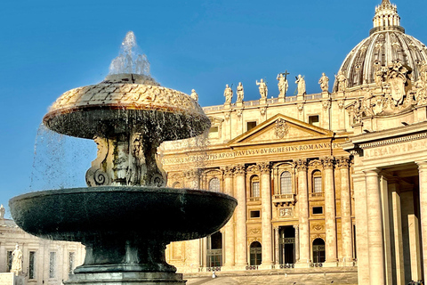 St. Peter Basilica, Tomb, Dome & Underground Catacombs Tour Catacombs Guided Tour & Skip the line Basilica