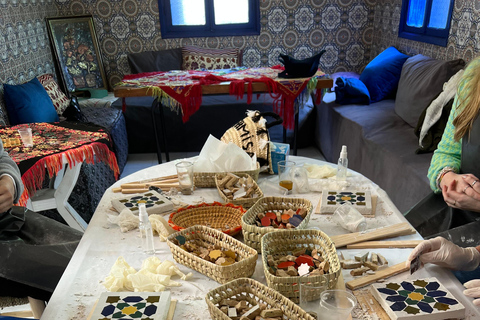 Marrakech: Zellige Werkstatt zur Herstellung deines eigenen Kunstwerks