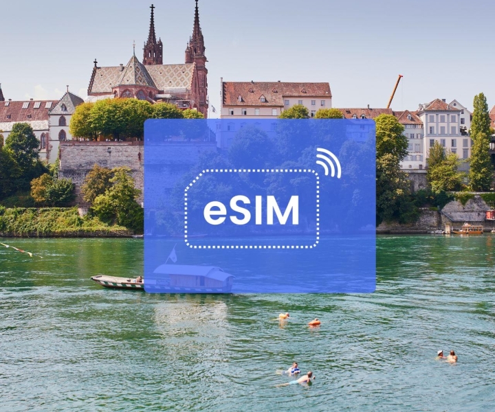 Basel: Schweiz/ Eurpoe eSIM Roaming Mobiler Datenplan