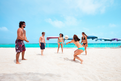 Riviera Maya: Catamarán en Maroma Beach & Reef SnorkelMenú especial