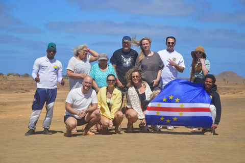 Santa Maria: Wycieczka do Słonego Jeziora, Błękitnego Oka i Zatoki Rekinów