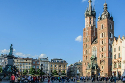 Cracovia: Museo della metropolitana saltafila e centro storico privatoTour privato di 4 ore della metropolitana di Cracovia e della città vecchia