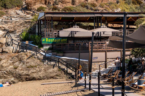 From Heraklion: Imbros Gorge and Libyan Sea Guided Day Trip Pickup from Heraklion and Ammoudara