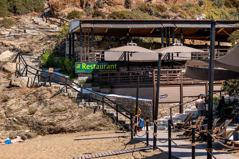 From Heraklion: Imbros Gorge and Libyan Sea Guided Day Trip Pickup from Heraklion and Ammoudara