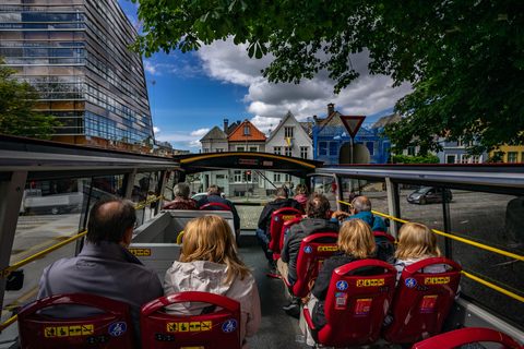 Bergen: Stadtbesichtigung Hop-On/Hop-Off-Bustour