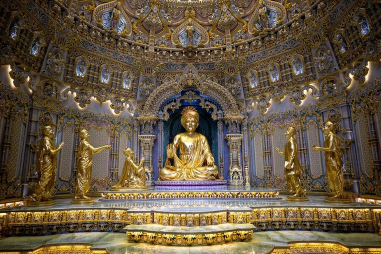 Delhi: 6 Hour Spiritual Temple Tour by Car With Female Guide Tour With Only Guide Service