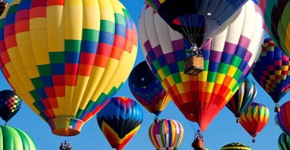 Marrakech : vol en montgolfière au lever du soleil avec petit-déjeuner