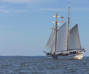 Usedom: Sailing tour on an exclusive tall ship Wednesday