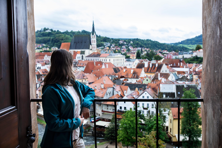 From Prague: Excursion to Český Krumlov and Hluboká Castle From Prague: Český Krumlov and Hluboká Castle Excursion