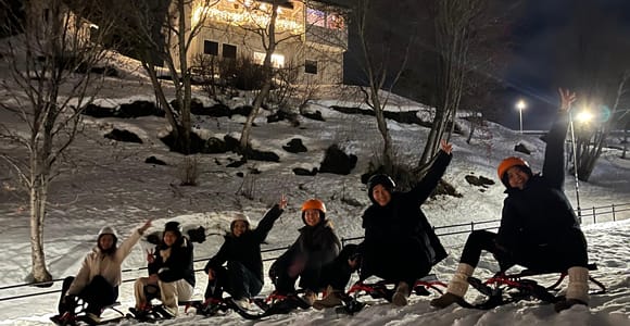 Tromsø: Guided Snow Sledding, a Short Walk from Downtown