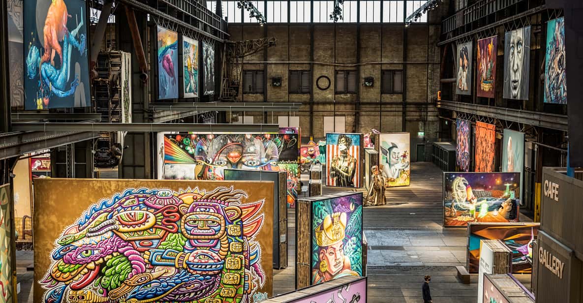 Impressie van Amsterdam: toegangsbewijs voor street art museum STRAAT