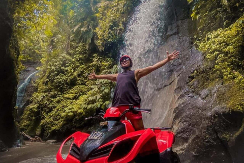 Ubud: Kuber single ATV Quad Adventure with Waterfall Track