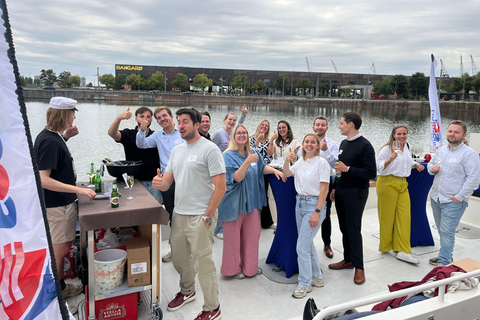 Antwerp: Private Harbor Cruise with Aperitif near the MAS XL Antwerp: Private Harbor Cruise with Aperitif near the MAS