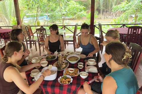Max 14: Discover Cu Chi Tunnels System & Mekong Delta Private Group Tour