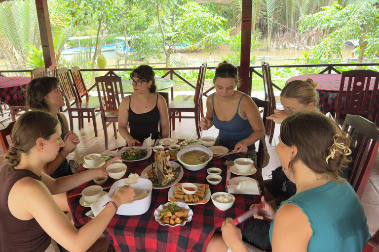 Max 14: Discover Cu Chi Tunnels System & Mekong Delta Private Group Tour