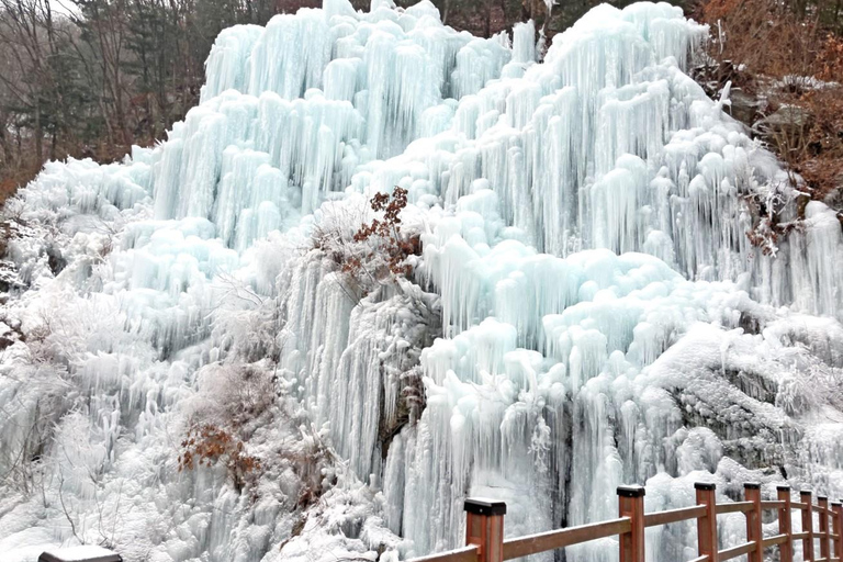 Seoul: Seorak Mountain+Nami Island+Eobi Ice Valley Tour Group Tour, departing from Hongik Univ. Station