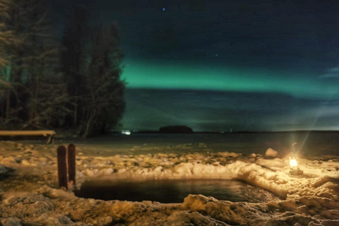 Rovaniemi: Sauna tradicional e experiência de natação no gelo