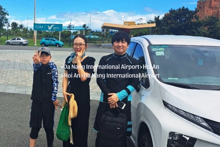 Von Hoi An: Privater Transfer vom/zum Flughafen Da Nang