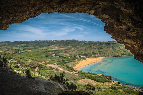 Sliema: Gozo Full Day with Opentop Bus and Comino Caves