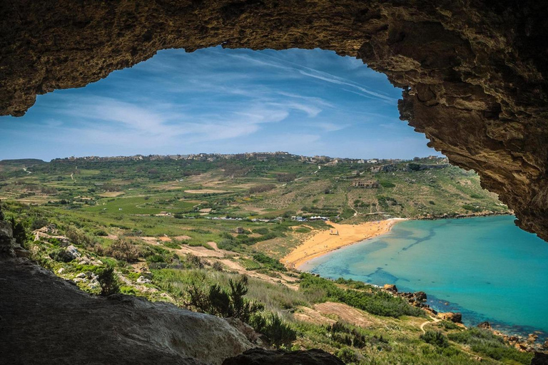 Sliema: Gozo Full Day with Opentop Bus and Comino Caves